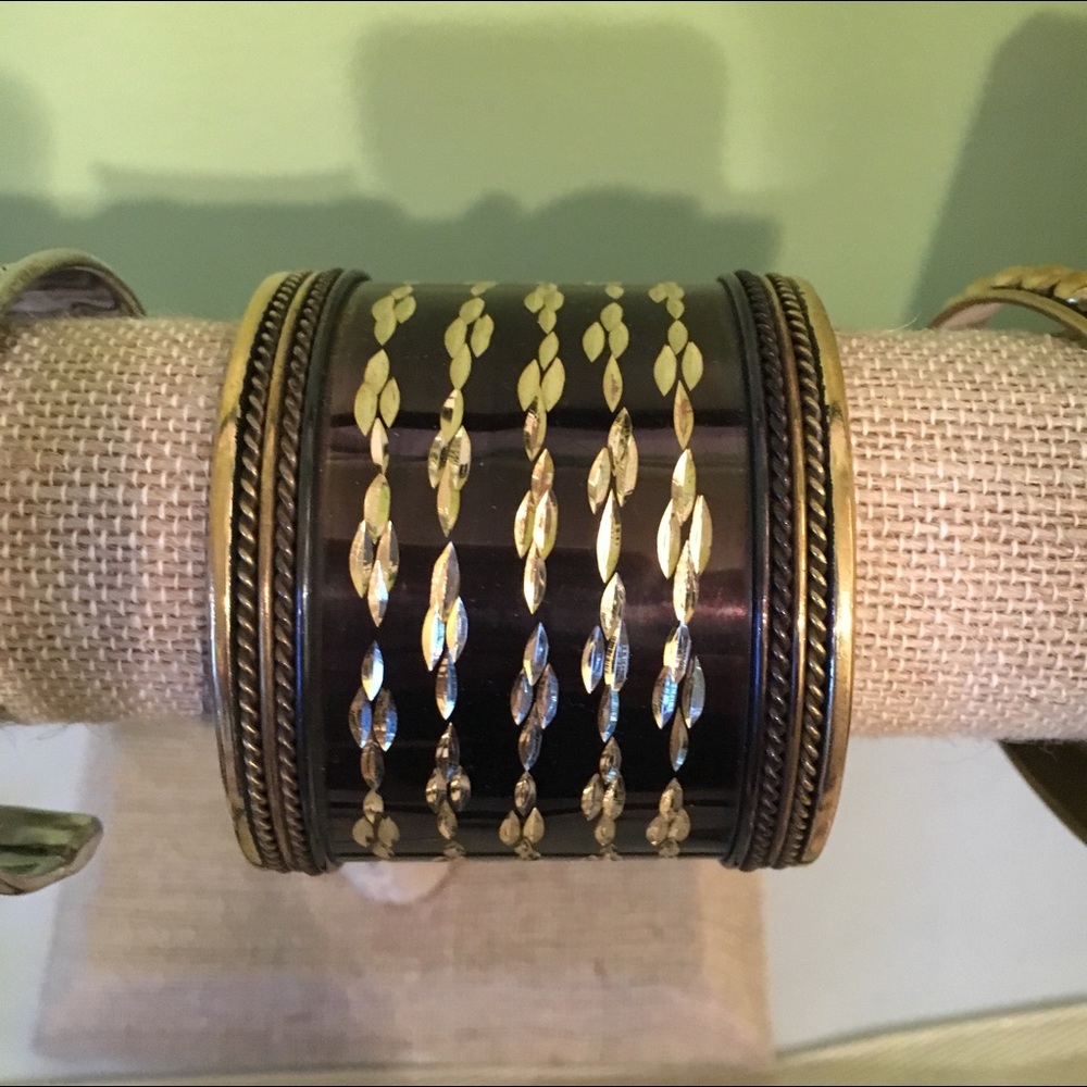 Brass Cuff Bracelet